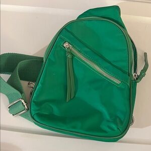 Green Sling Bag